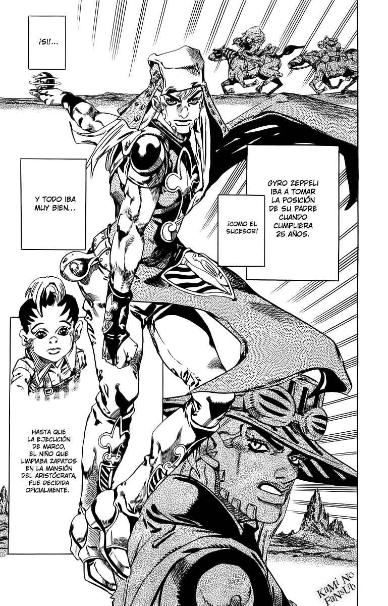 Read JoJo's Bizarre Adventure Parte 7 Steel Ball Run ES Manga Online
