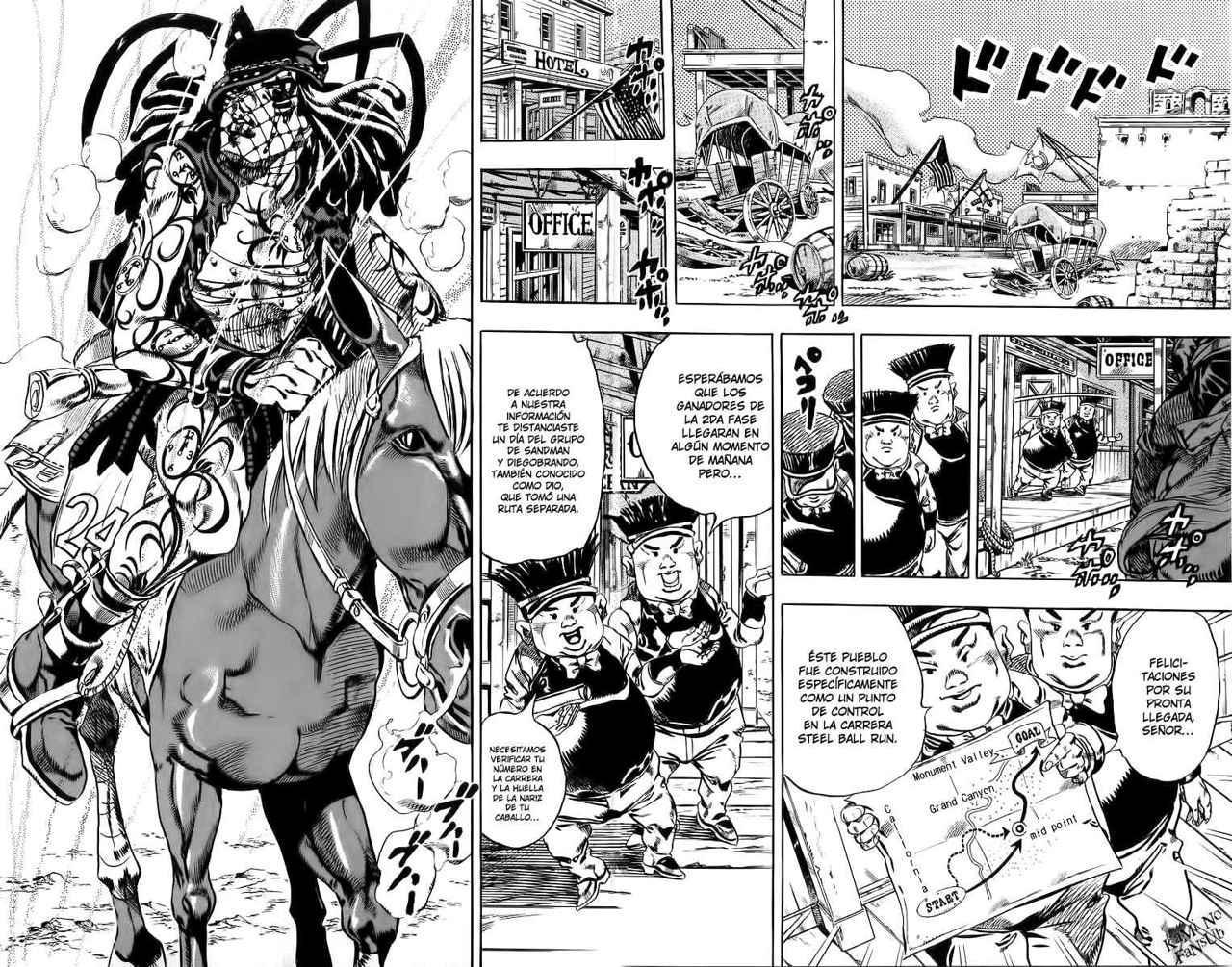 Read JoJo's Bizarre Adventure Parte 7 Steel Ball Run ES Manga Online