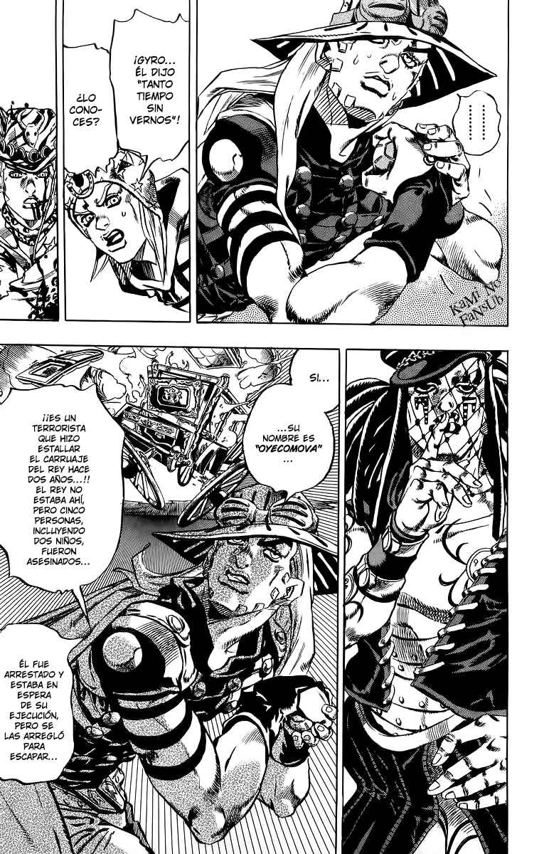 Read JoJo's Bizarre Adventure Parte 7 Steel Ball Run ES Manga Online