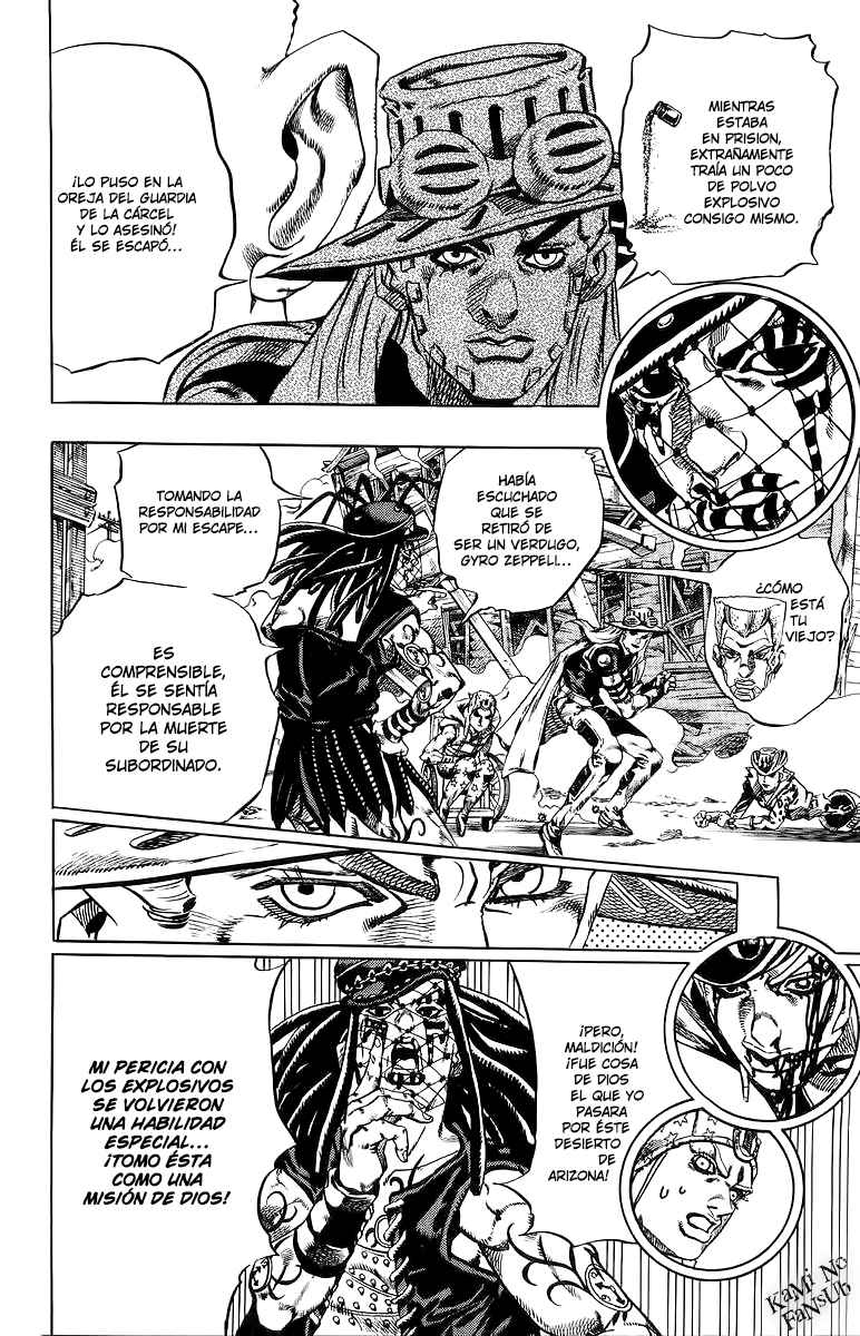 Read JoJo's Bizarre Adventure Parte 7 Steel Ball Run ES Manga Online
