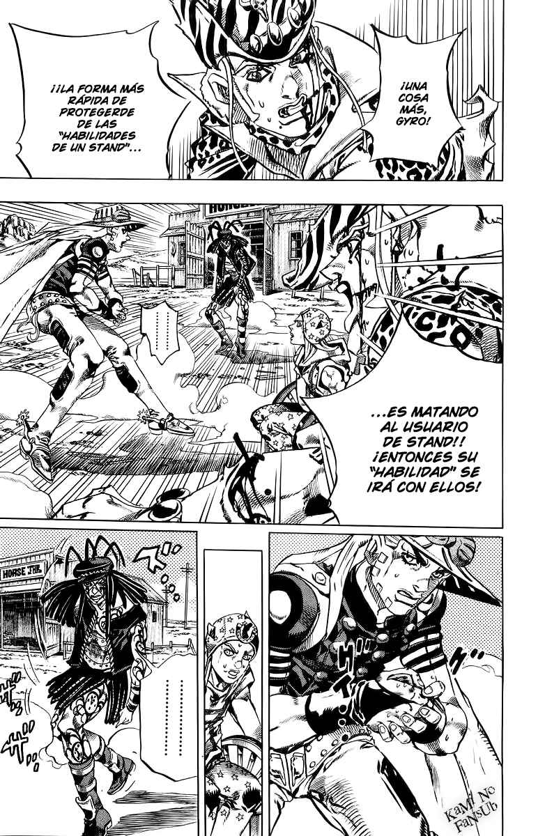 Read JoJo's Bizarre Adventure Parte 7 Steel Ball Run ES Manga Online