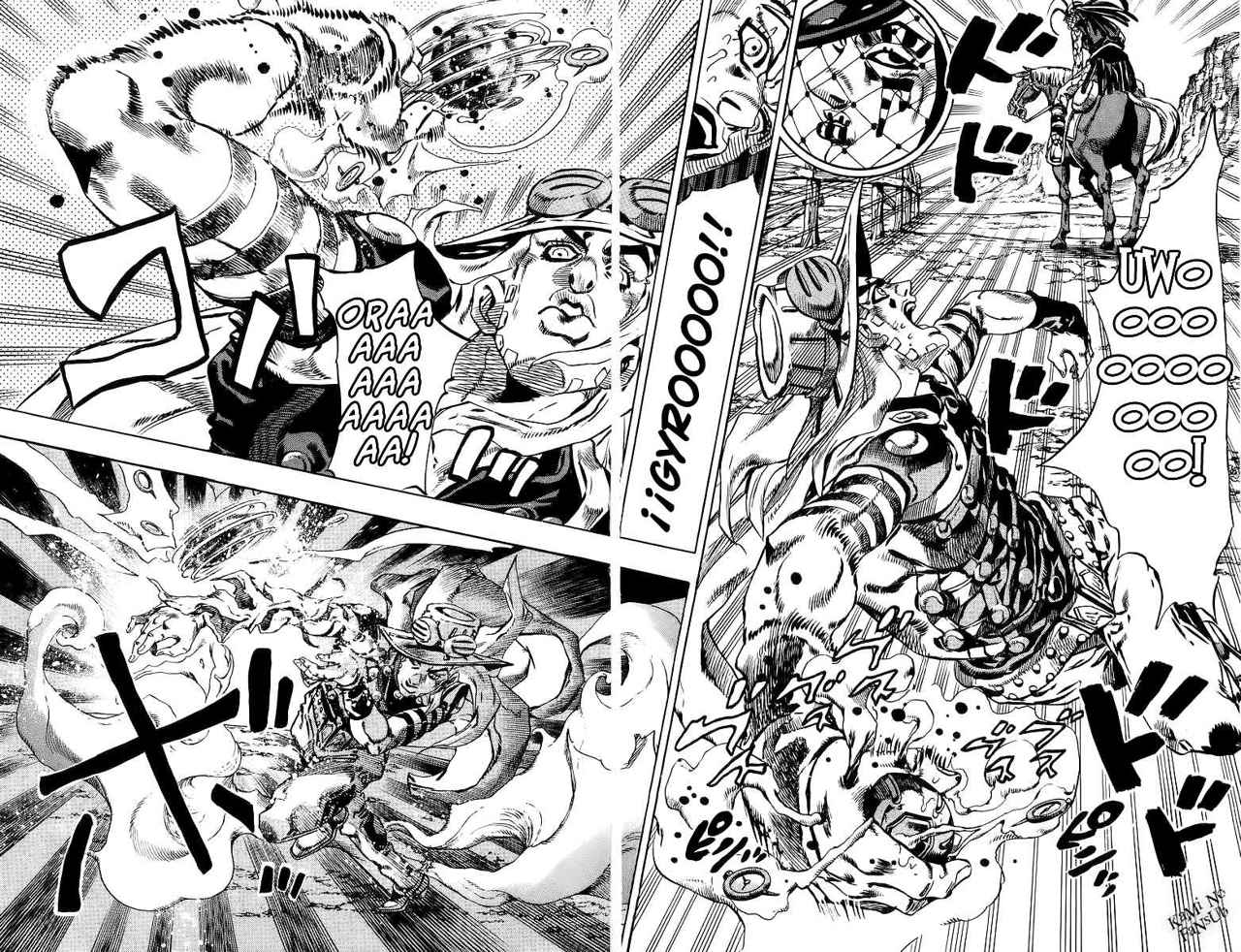 Read JoJo's Bizarre Adventure Parte 7 Steel Ball Run ES Manga Online