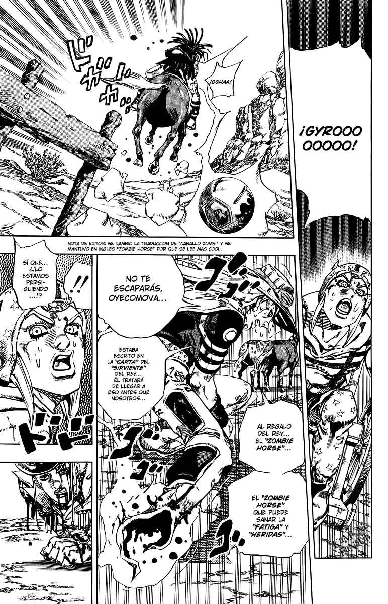 Read JoJo's Bizarre Adventure Parte 7 Steel Ball Run ES Manga Online