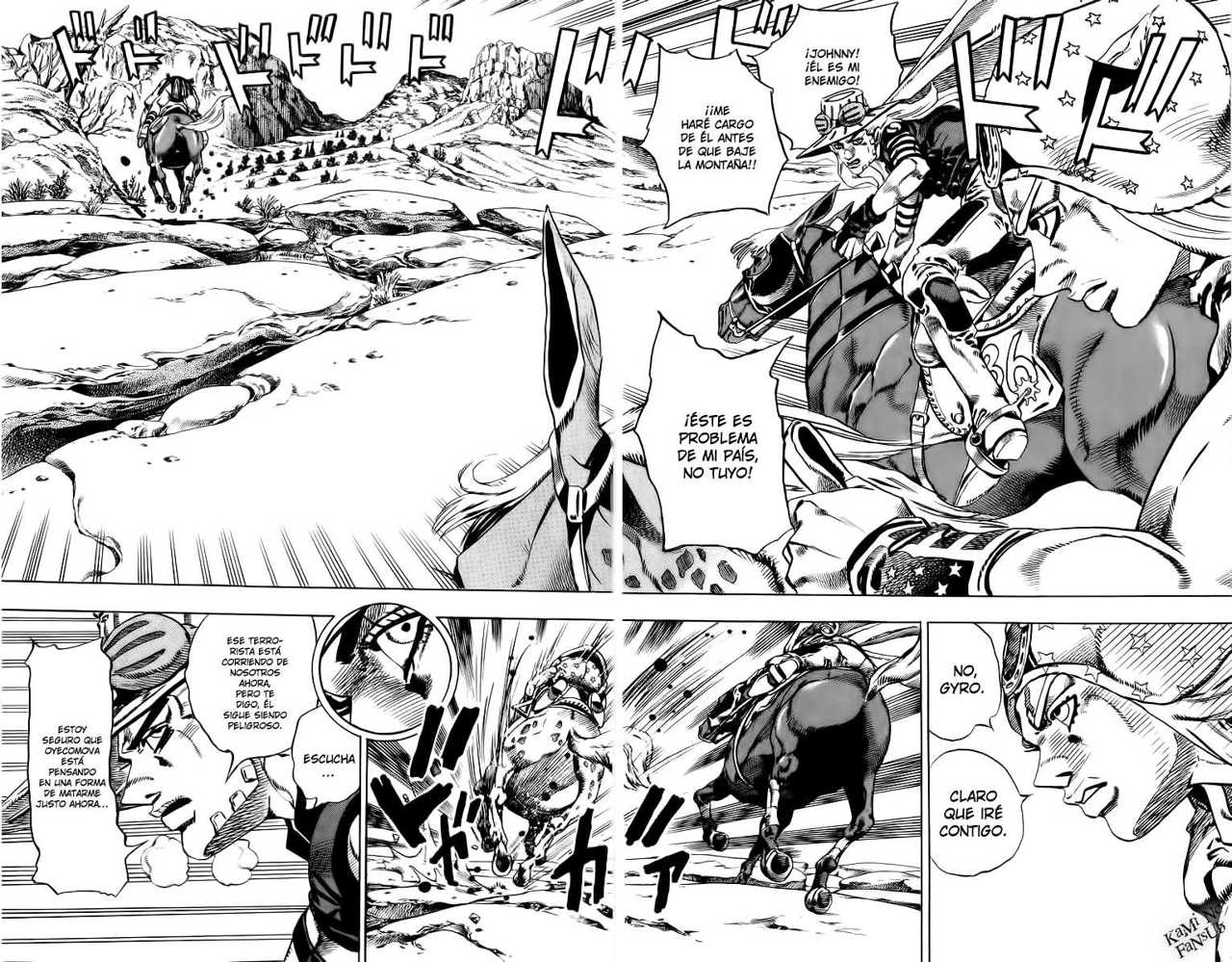 Read JoJo's Bizarre Adventure Parte 7 Steel Ball Run ES Manga Online