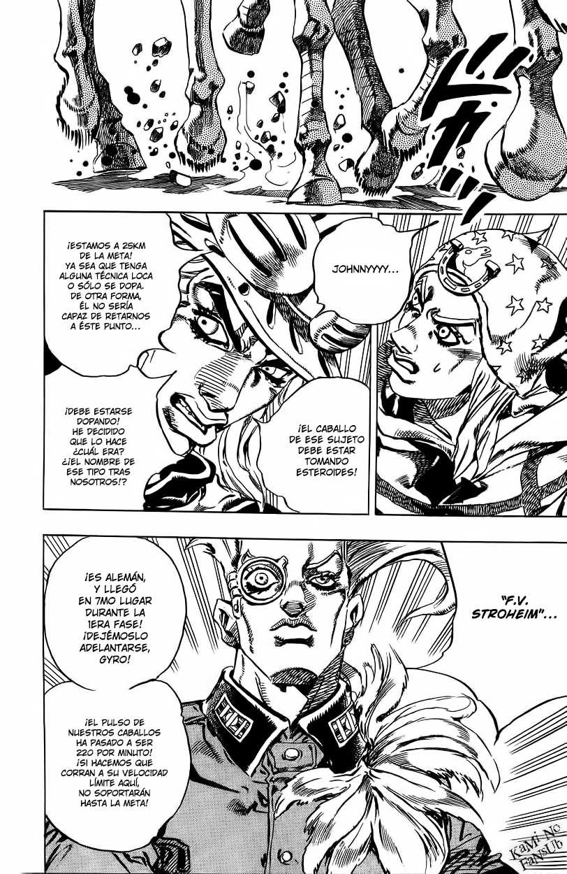 Read JoJo's Bizarre Adventure Parte 7 Steel Ball Run ES Manga Online