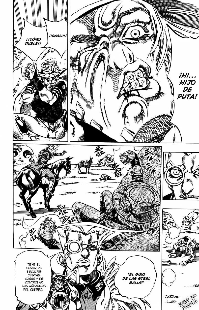 Read JoJo's Bizarre Adventure Parte 7 Steel Ball Run ES Manga Online