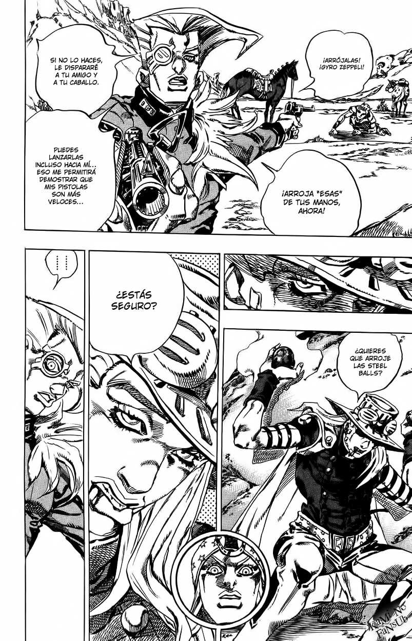 Read JoJo's Bizarre Adventure Parte 7 Steel Ball Run ES Manga Online