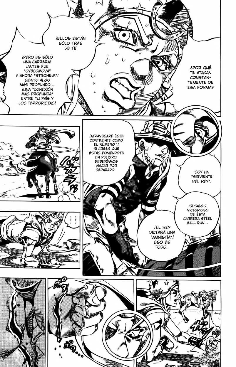 Read JoJo's Bizarre Adventure Parte 7 Steel Ball Run ES Manga Online