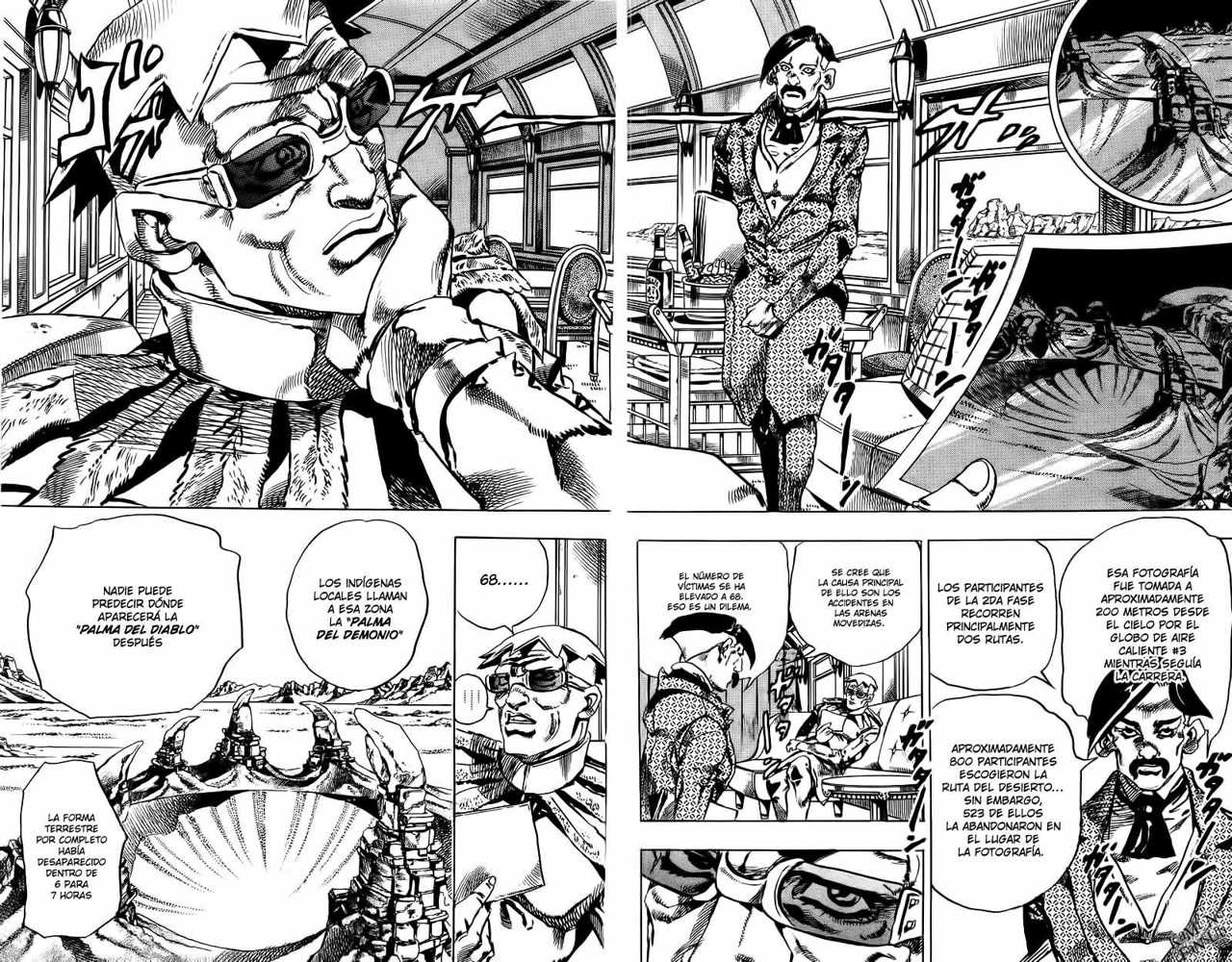 Read JoJo's Bizarre Adventure Parte 7 Steel Ball Run ES Manga Online