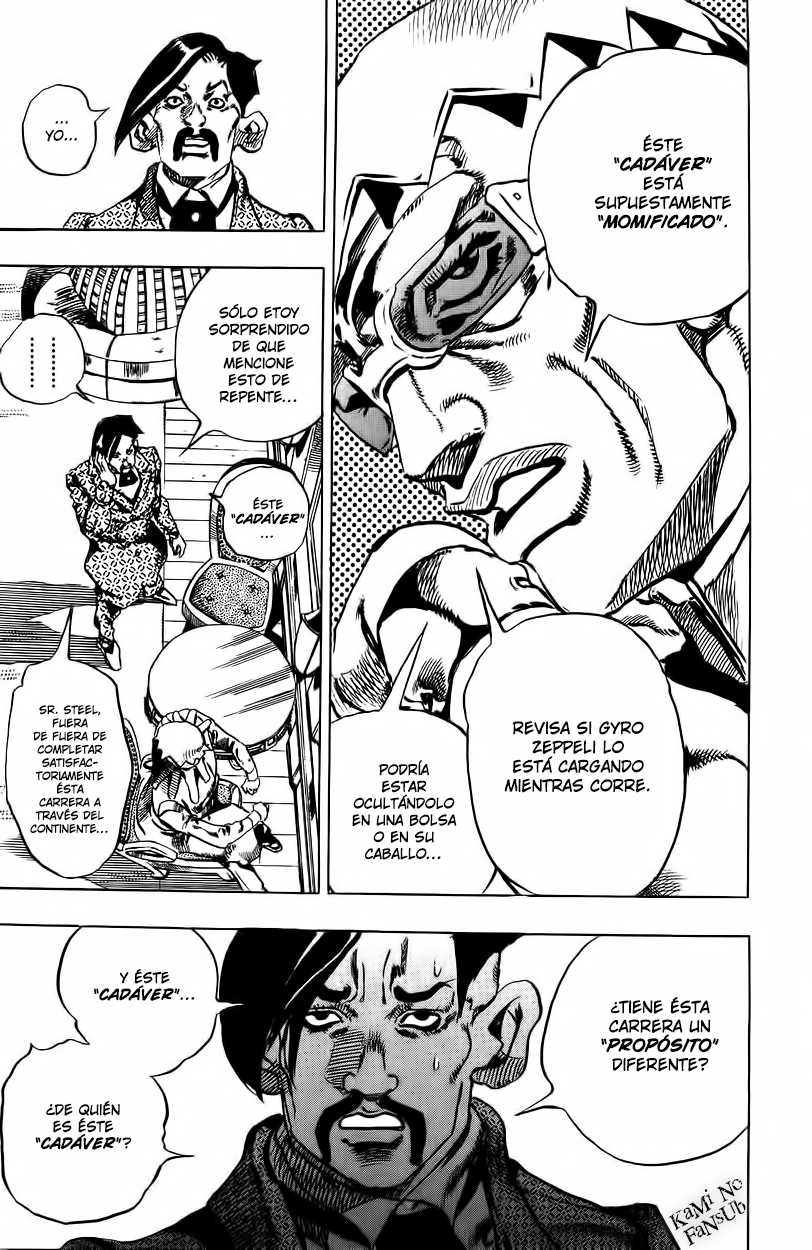 Read JoJo's Bizarre Adventure Parte 7 Steel Ball Run ES Manga Online