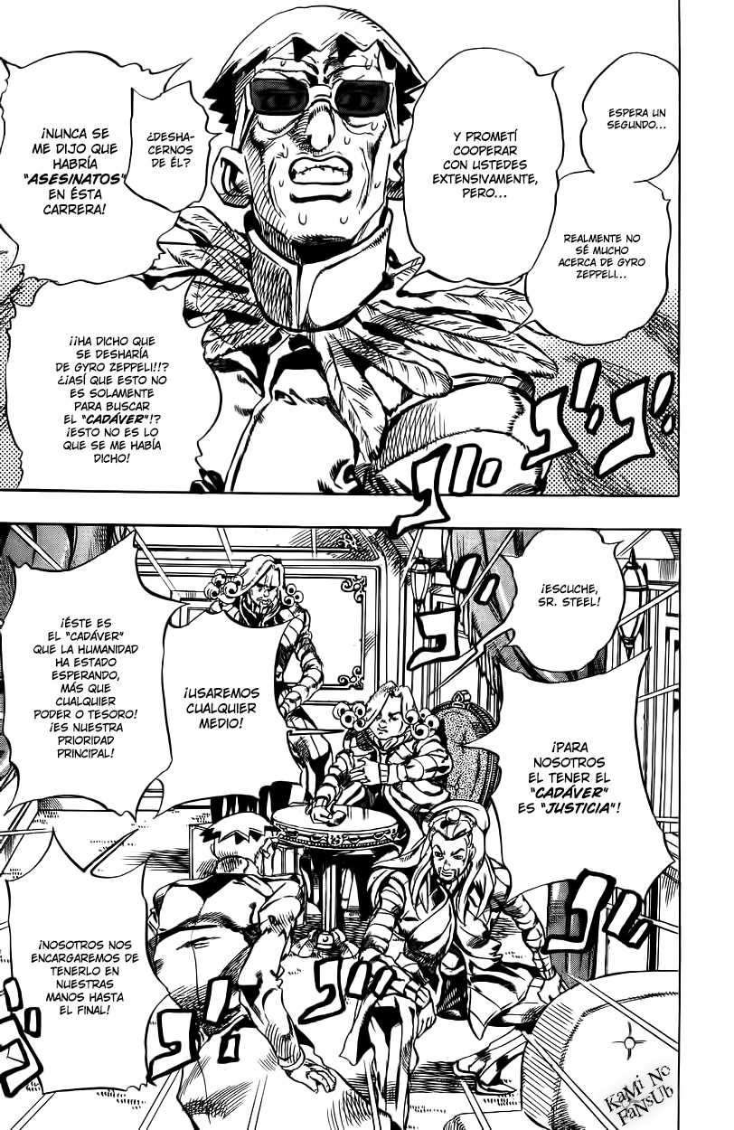 Read JoJo's Bizarre Adventure Parte 7 Steel Ball Run ES Manga Online