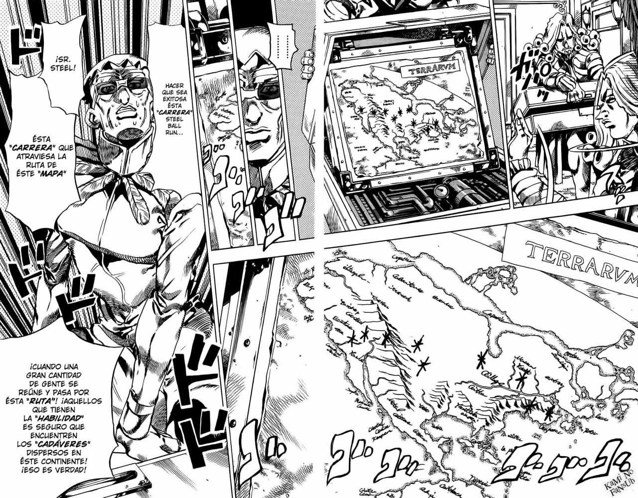 Read JoJo's Bizarre Adventure Parte 7 Steel Ball Run ES Manga Online
