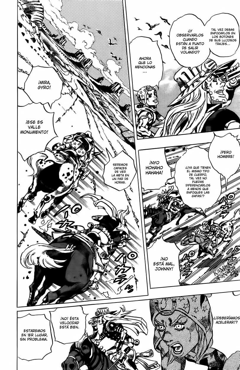 Read JoJo's Bizarre Adventure Parte 7 Steel Ball Run ES Manga Online
