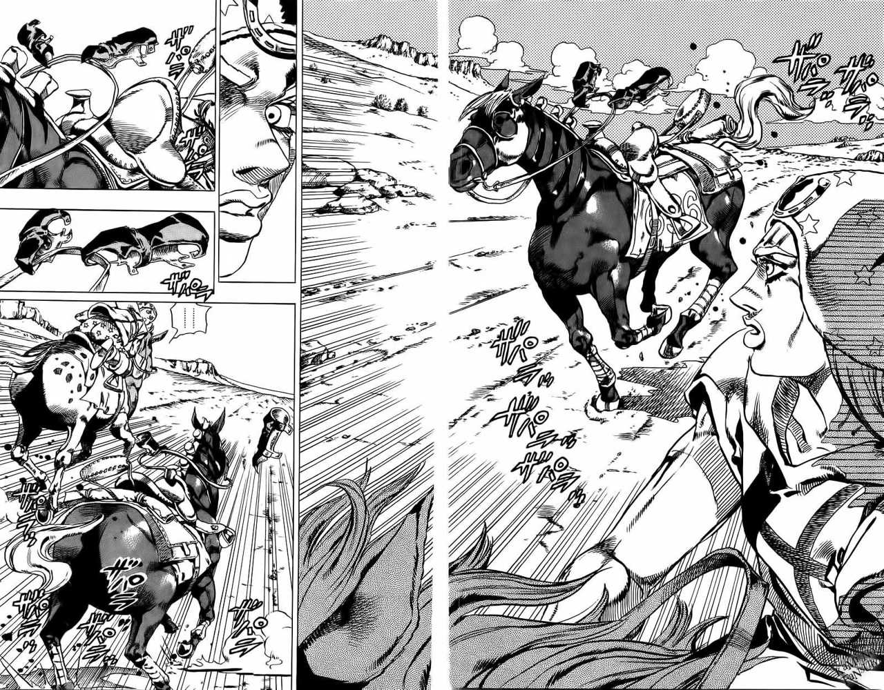 Read JoJo's Bizarre Adventure Parte 7 Steel Ball Run ES Manga Online