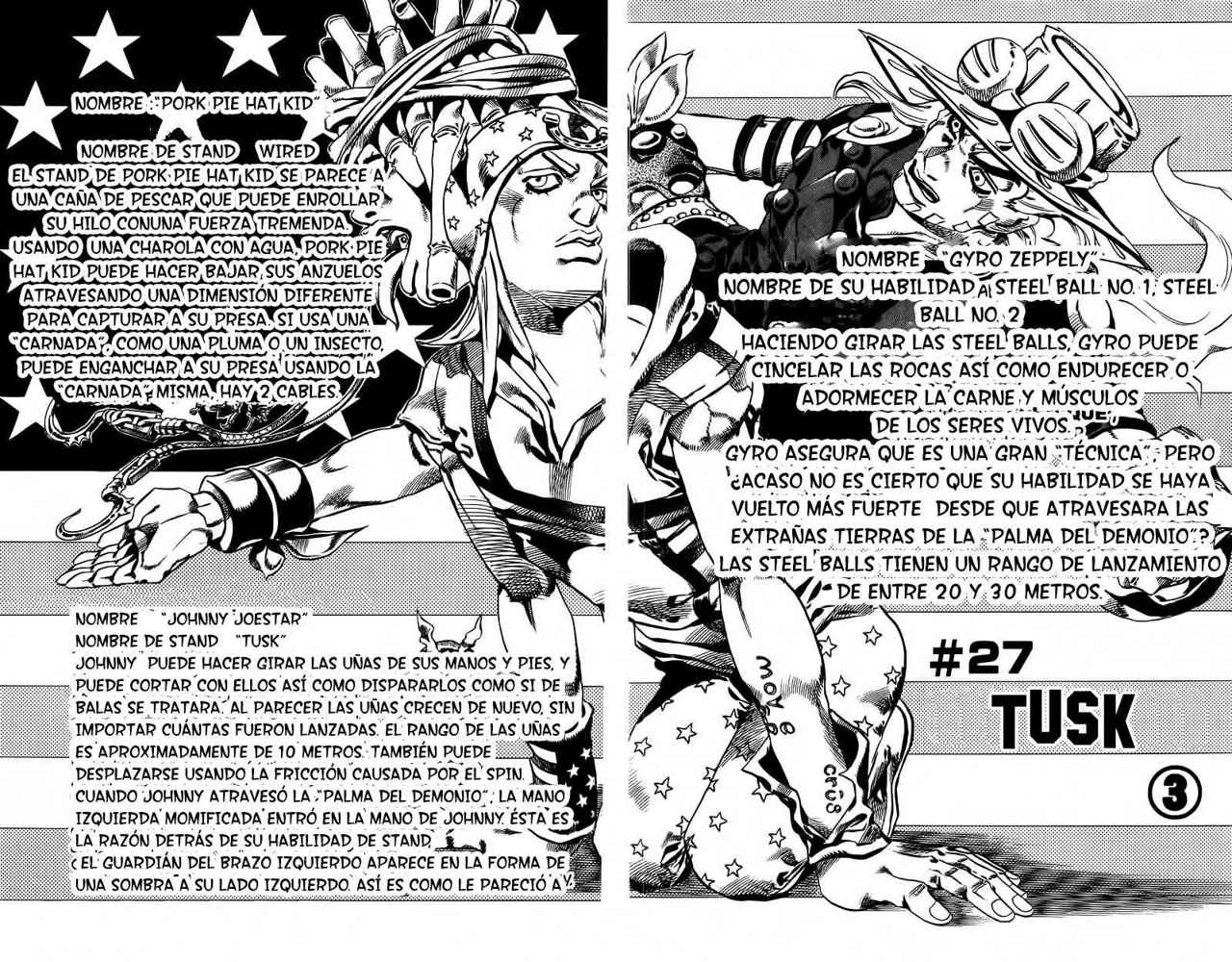 Read JoJo's Bizarre Adventure Parte 7 Steel Ball Run ES Manga Online