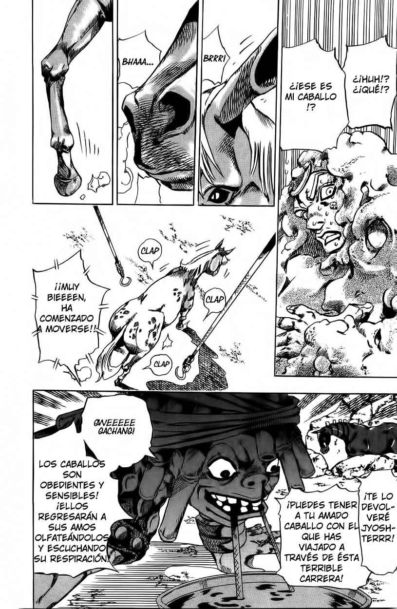 Read JoJo's Bizarre Adventure Parte 7 Steel Ball Run ES Manga Online