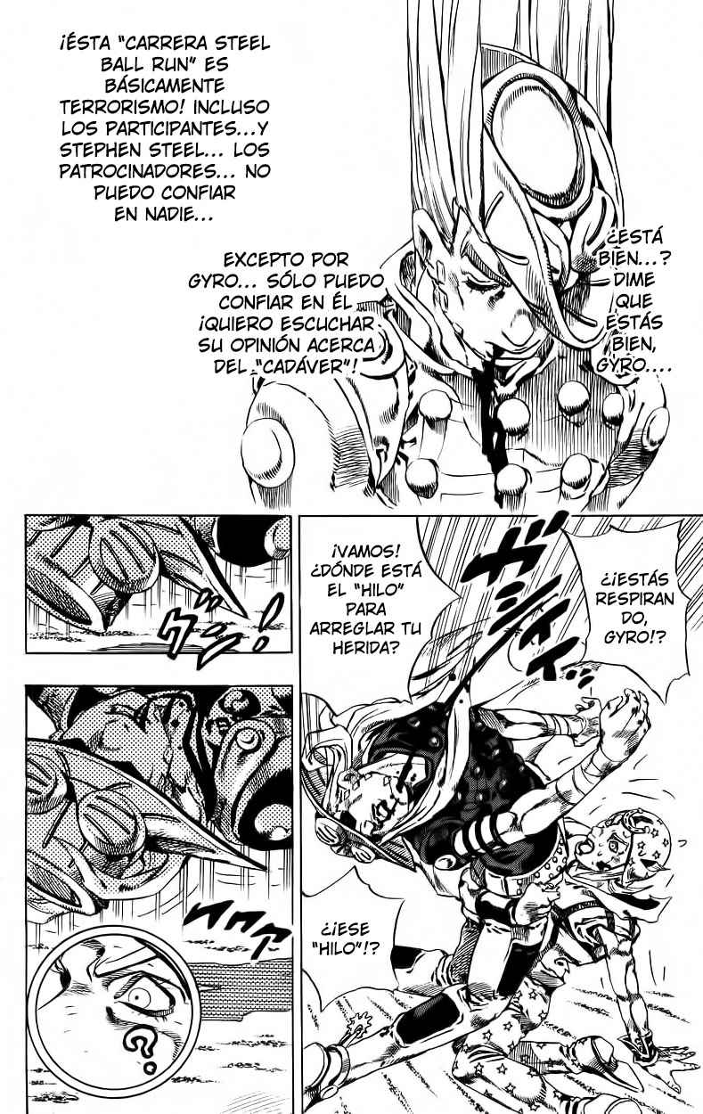 Read JoJo's Bizarre Adventure Parte 7 Steel Ball Run ES Manga Online
