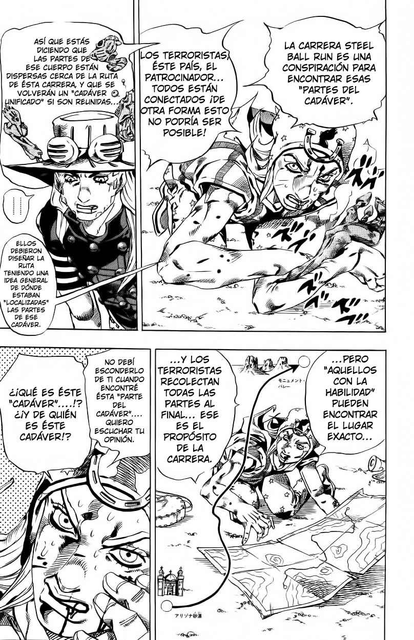 Read JoJo's Bizarre Adventure Parte 7 Steel Ball Run ES Manga Online