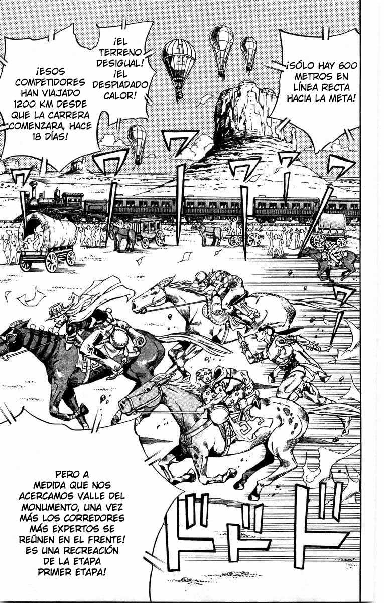 Read JoJo's Bizarre Adventure Parte 7 Steel Ball Run ES Manga Online
