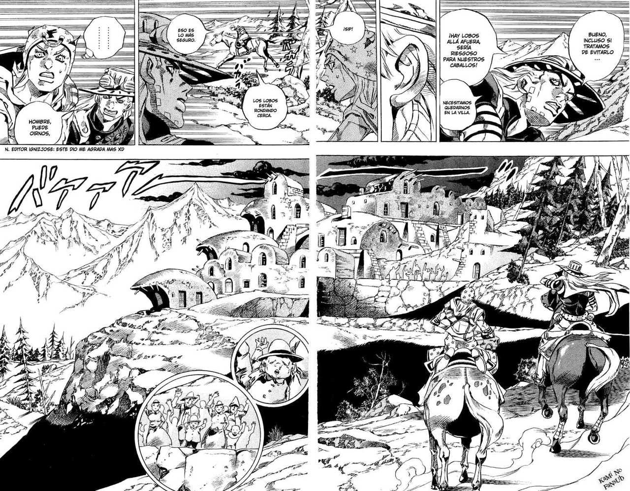 Read JoJo's Bizarre Adventure Parte 7 Steel Ball Run ES Manga Online