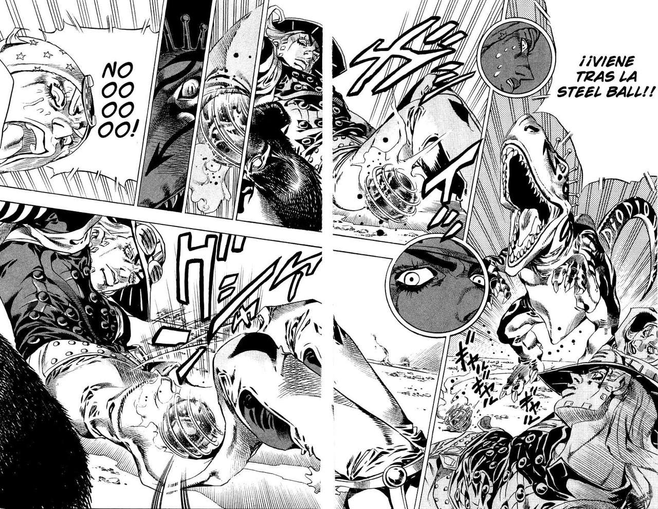 Read JoJo's Bizarre Adventure Parte 7 Steel Ball Run ES Manga Online