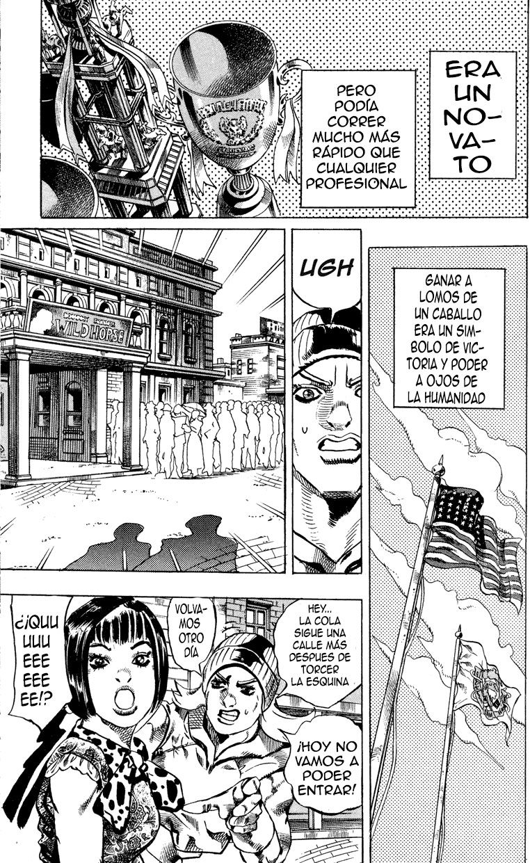 Read JoJo's Bizarre Adventure Parte 7 Steel Ball Run ES Manga Online