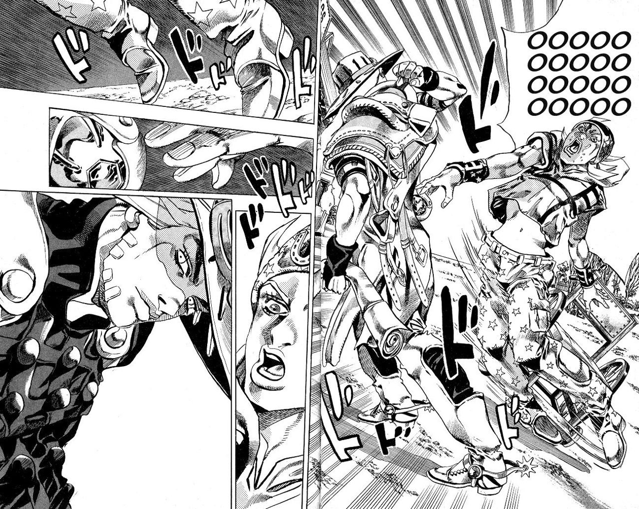 Read JoJo's Bizarre Adventure Parte 7 Steel Ball Run ES Manga Online