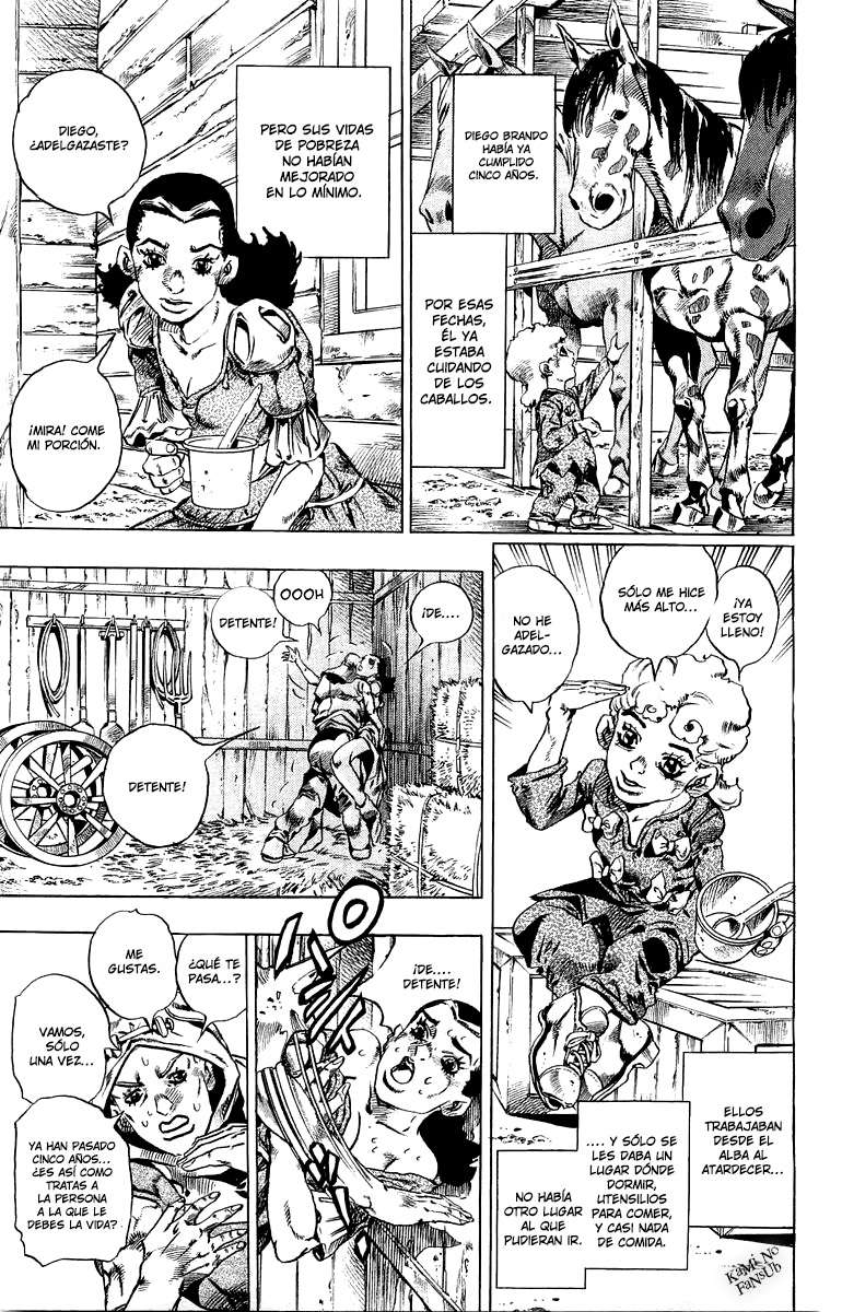 Read JoJo's Bizarre Adventure Parte 7 Steel Ball Run ES Manga Online
