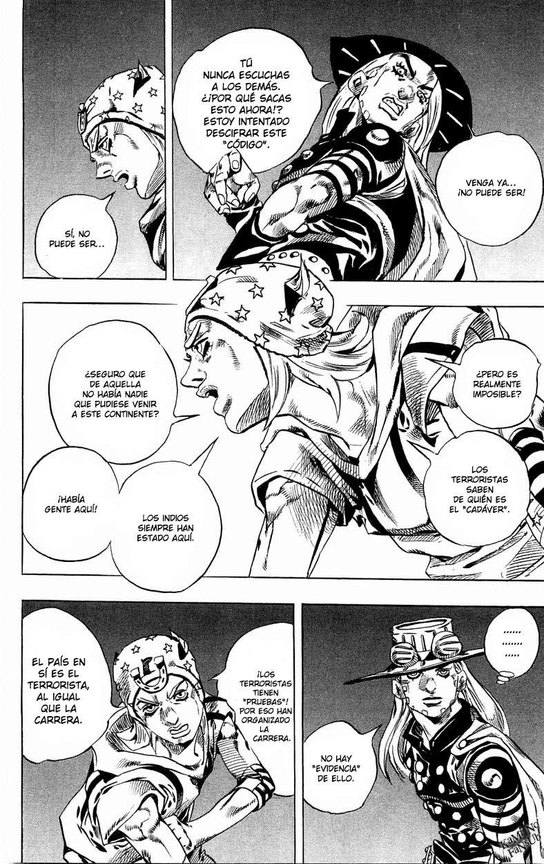 Read JoJo's Bizarre Adventure Parte 7 Steel Ball Run ES Manga Online