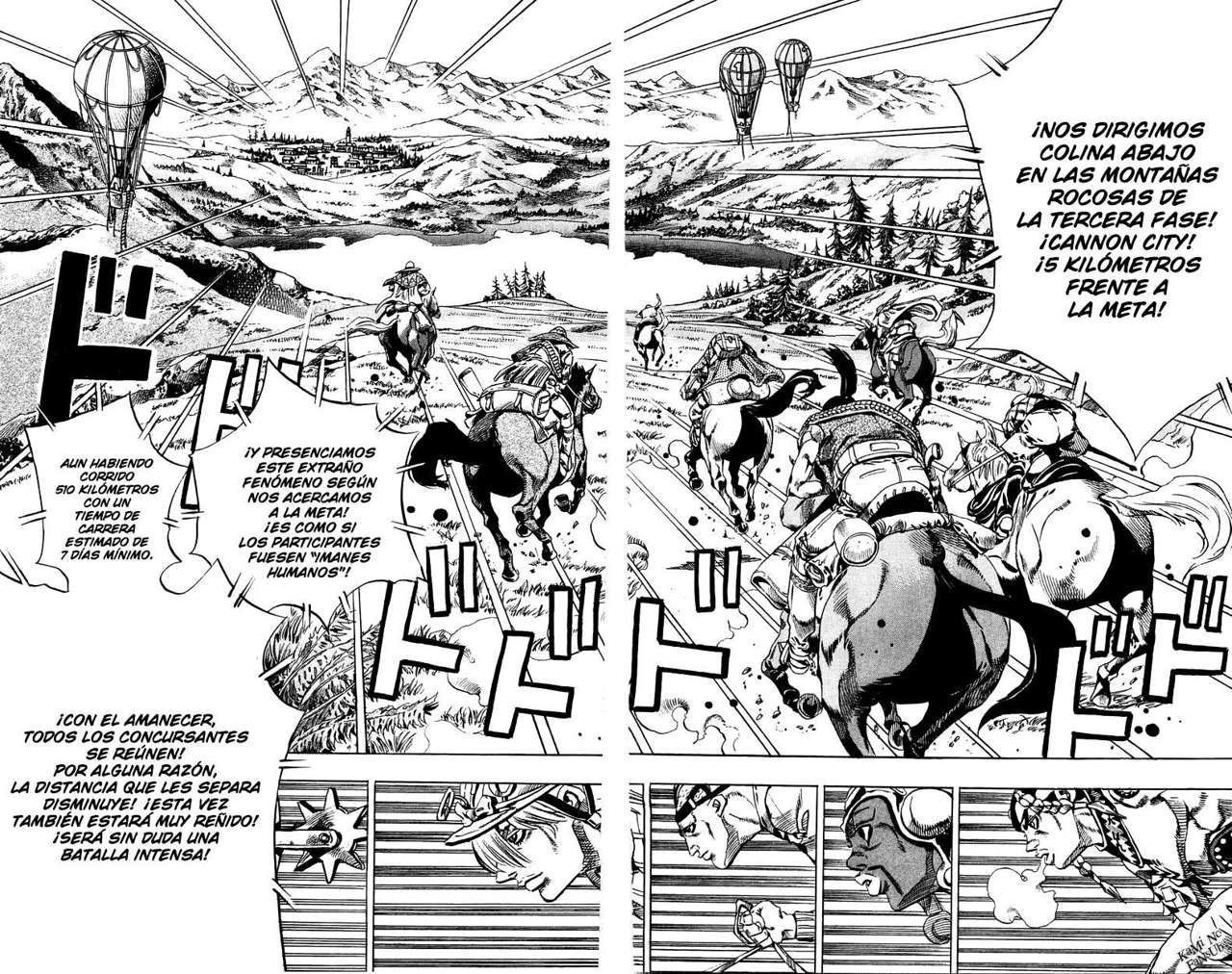 Read JoJo's Bizarre Adventure Parte 7 Steel Ball Run ES Manga Online