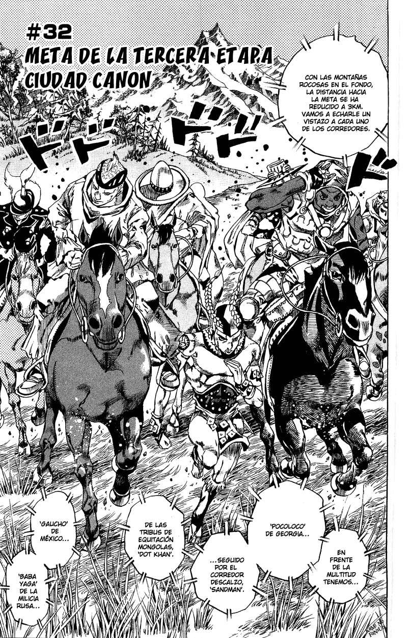Read JoJo's Bizarre Adventure Parte 7 Steel Ball Run ES Manga Online
