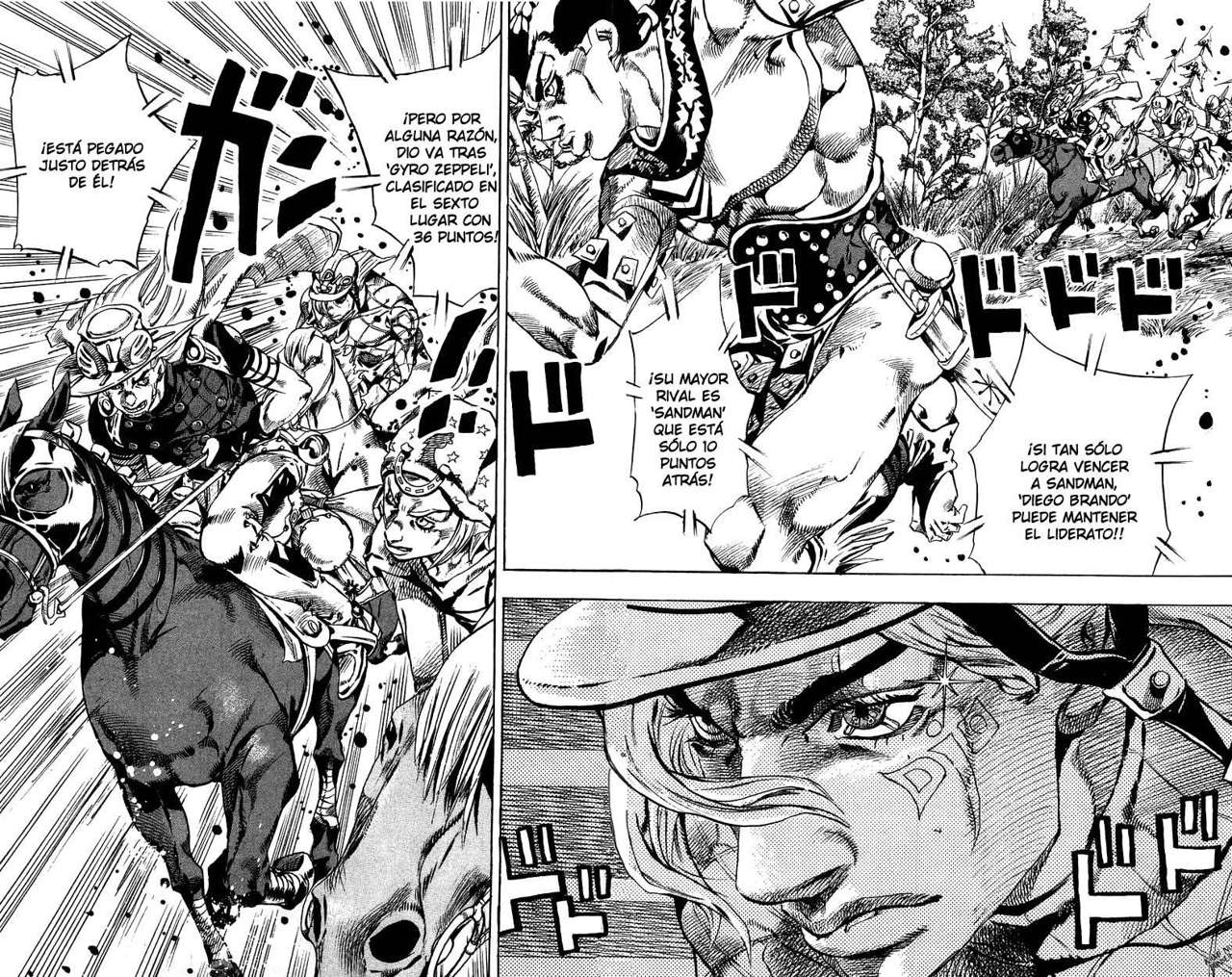 Read JoJo's Bizarre Adventure Parte 7 Steel Ball Run ES Manga Online