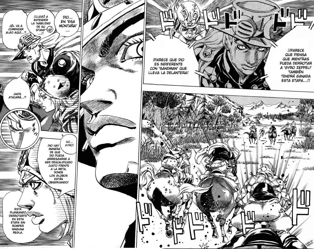 Read JoJo's Bizarre Adventure Parte 7 Steel Ball Run ES Manga Online