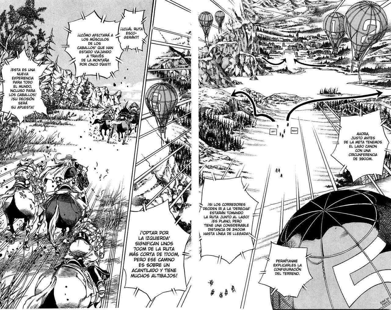 Read JoJo's Bizarre Adventure Parte 7 Steel Ball Run ES Manga Online