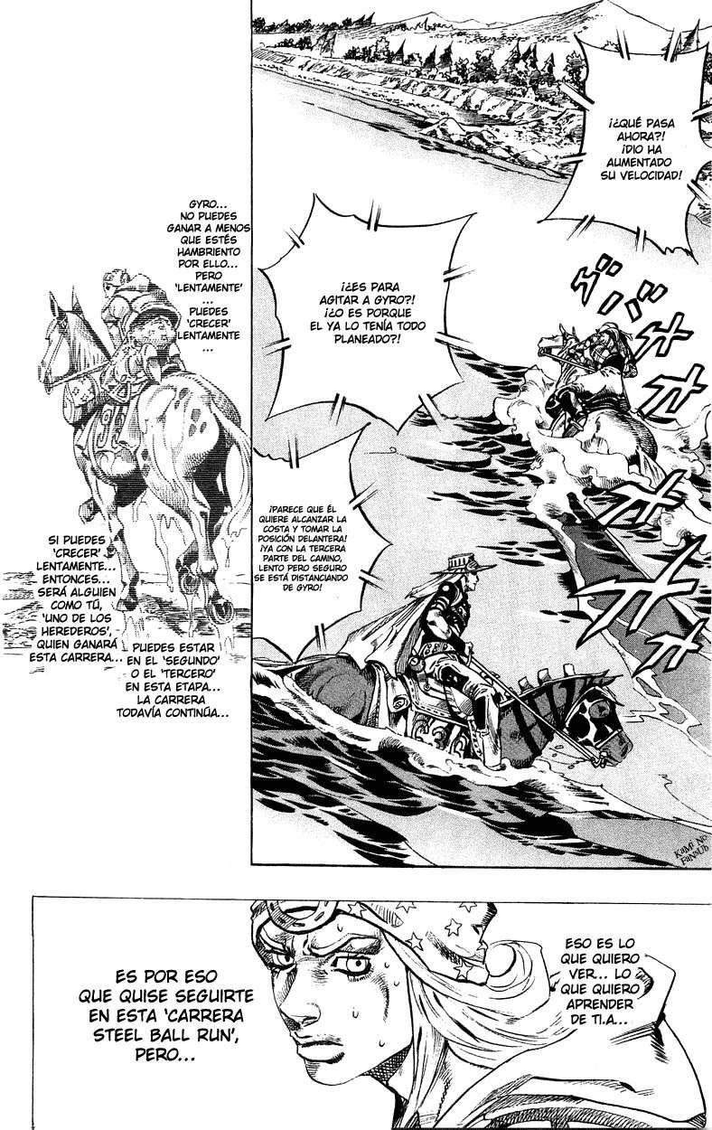 Read JoJo's Bizarre Adventure Parte 7 Steel Ball Run ES Manga Online