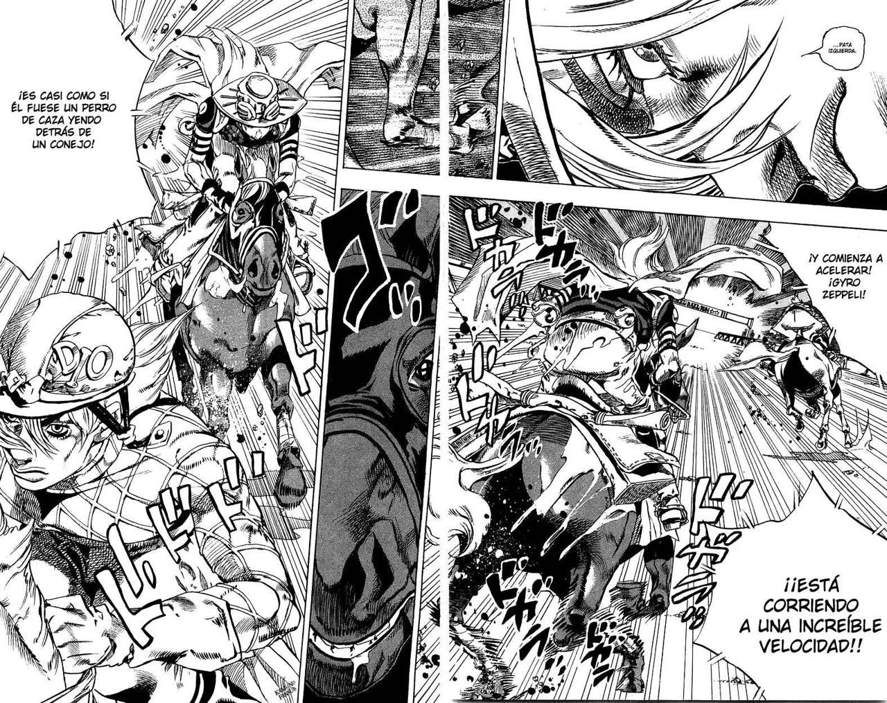 Read JoJo's Bizarre Adventure Parte 7 Steel Ball Run ES Manga Online