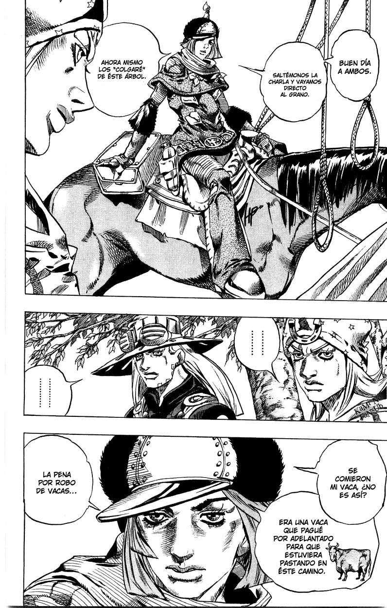 Read JoJo's Bizarre Adventure Parte 7 Steel Ball Run ES Manga Online