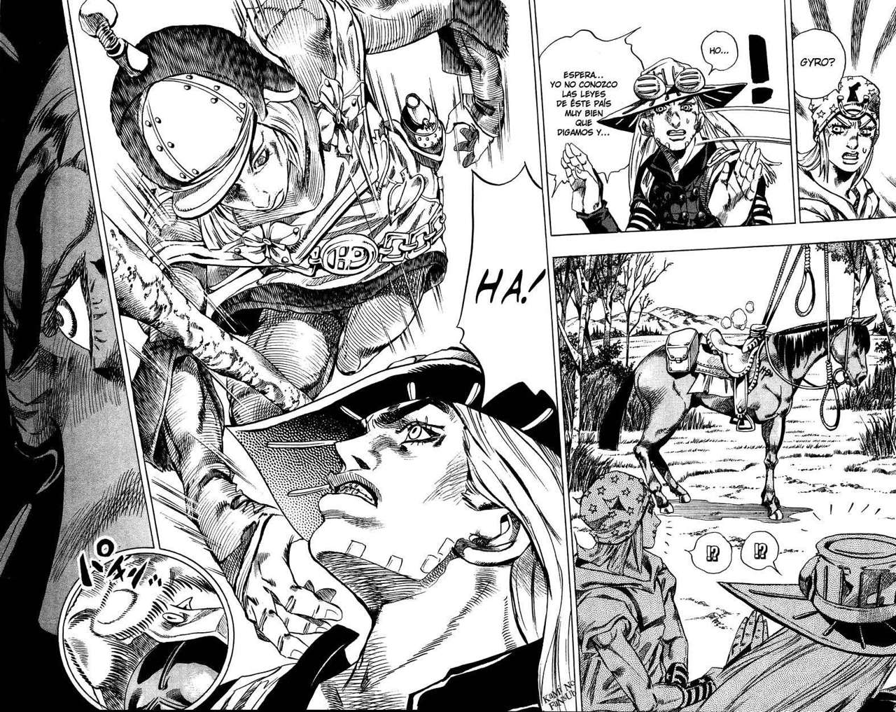 Read JoJo's Bizarre Adventure Parte 7 Steel Ball Run ES Manga Online