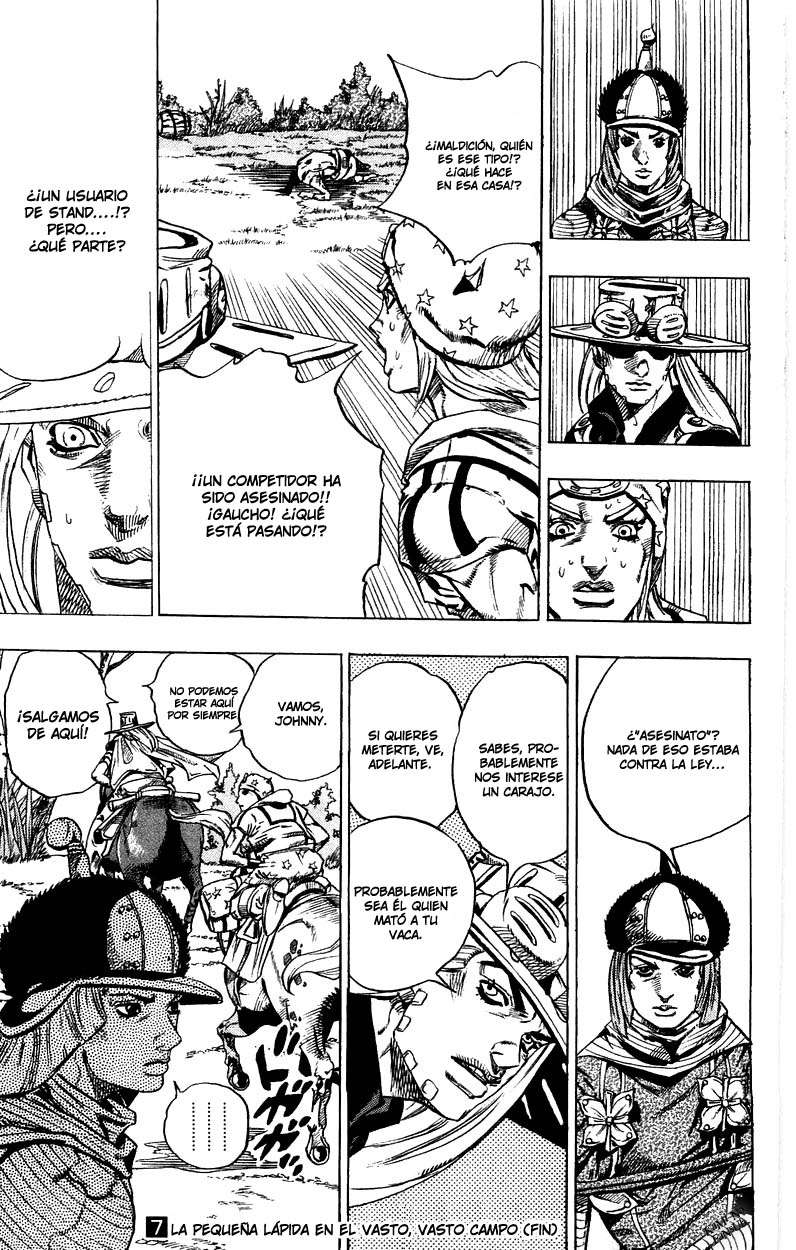 Read JoJo's Bizarre Adventure Parte 7 Steel Ball Run ES Manga Online