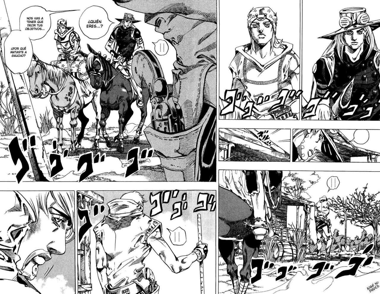 Read JoJo's Bizarre Adventure Parte 7 Steel Ball Run ES Manga Online