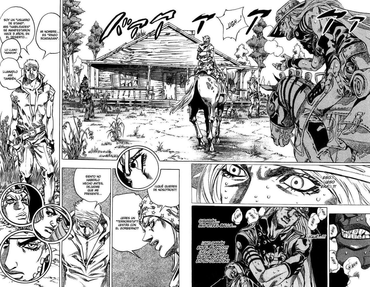 Read JoJo's Bizarre Adventure Parte 7 Steel Ball Run ES Manga Online