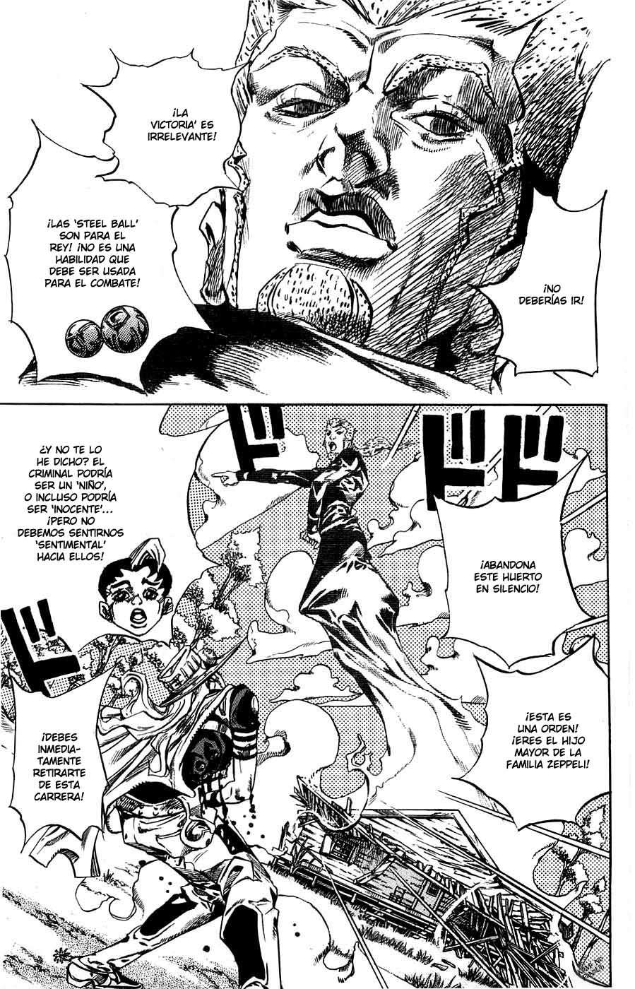 Read JoJo's Bizarre Adventure Parte 7 Steel Ball Run ES Manga Online