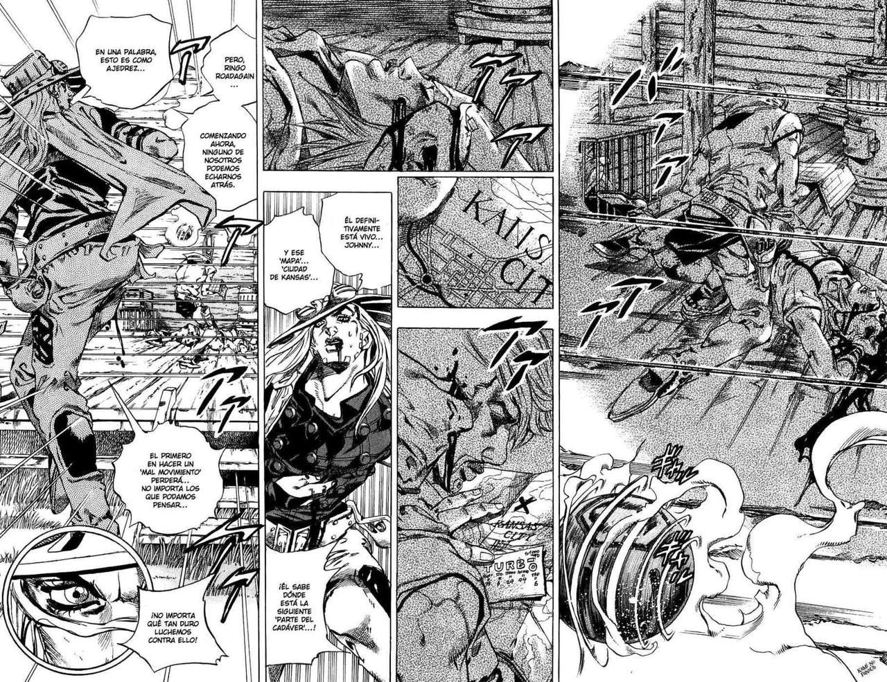 Read JoJo's Bizarre Adventure Parte 7 Steel Ball Run ES Manga Online