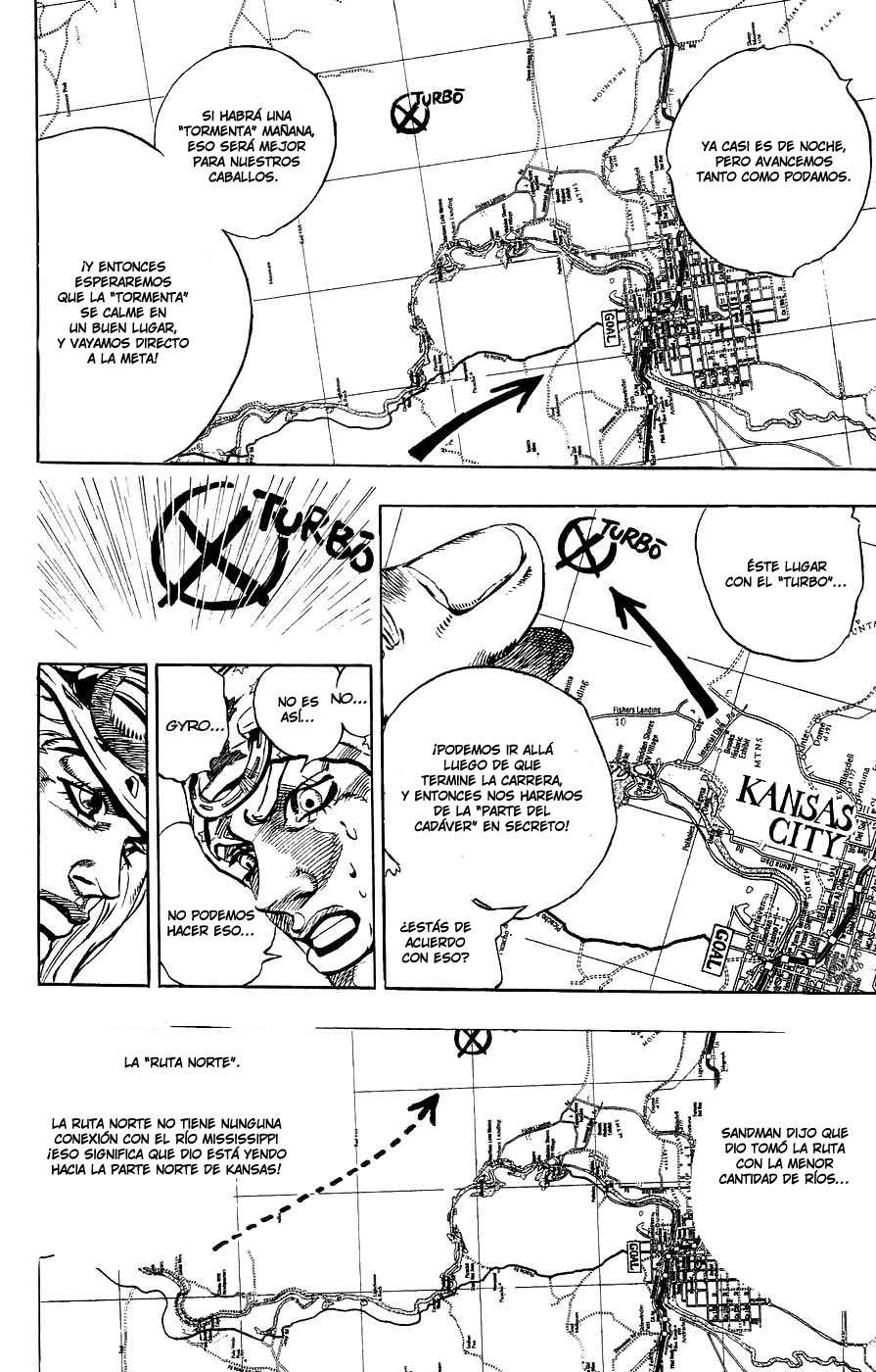 Read JoJo's Bizarre Adventure Parte 7 Steel Ball Run ES Manga Online