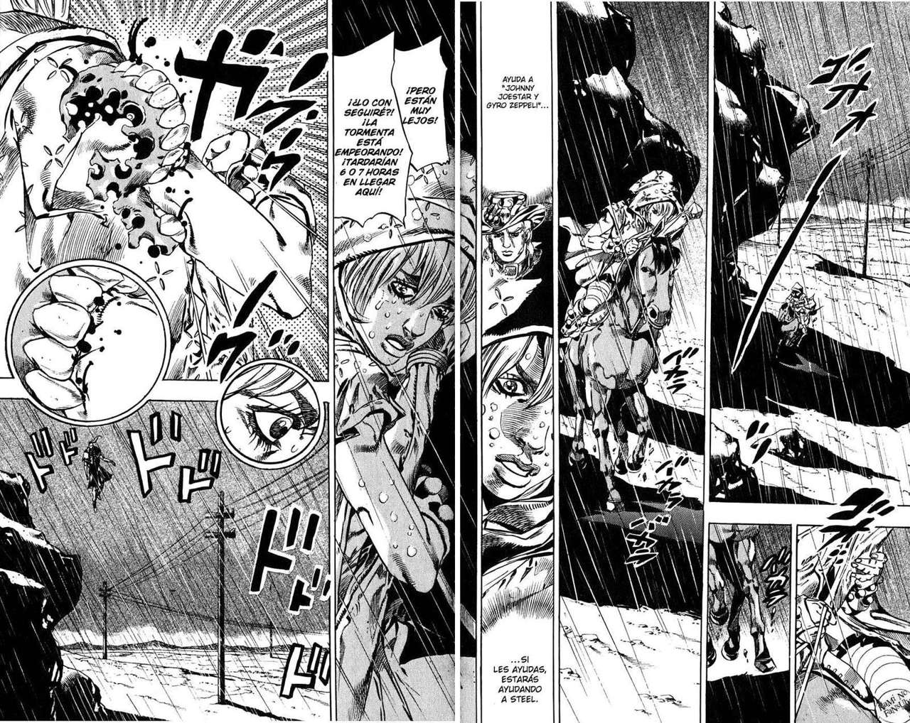 Read JoJo's Bizarre Adventure Parte 7 Steel Ball Run ES Manga Online