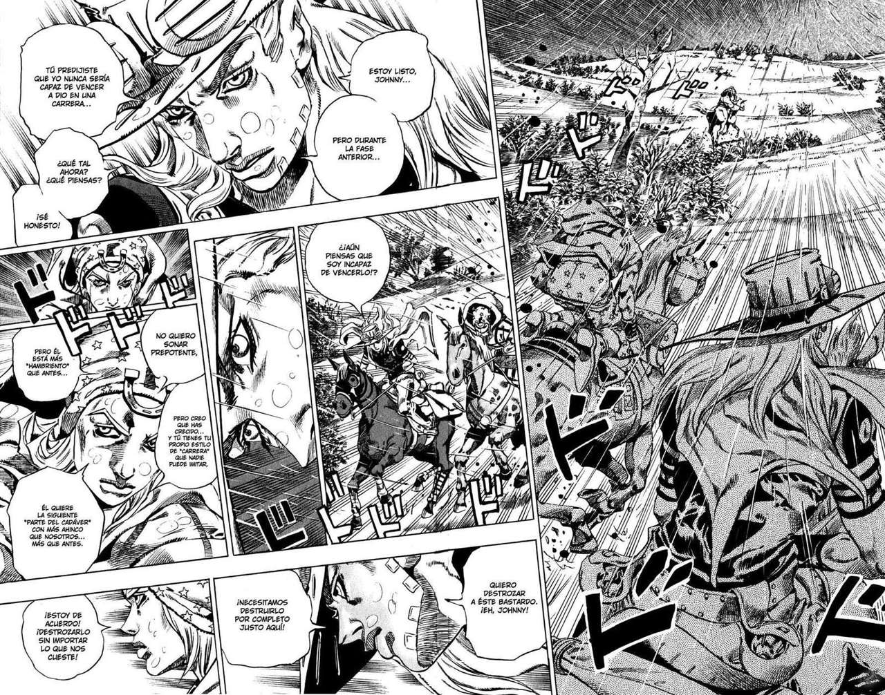 Read JoJo's Bizarre Adventure Parte 7 Steel Ball Run ES Manga Online