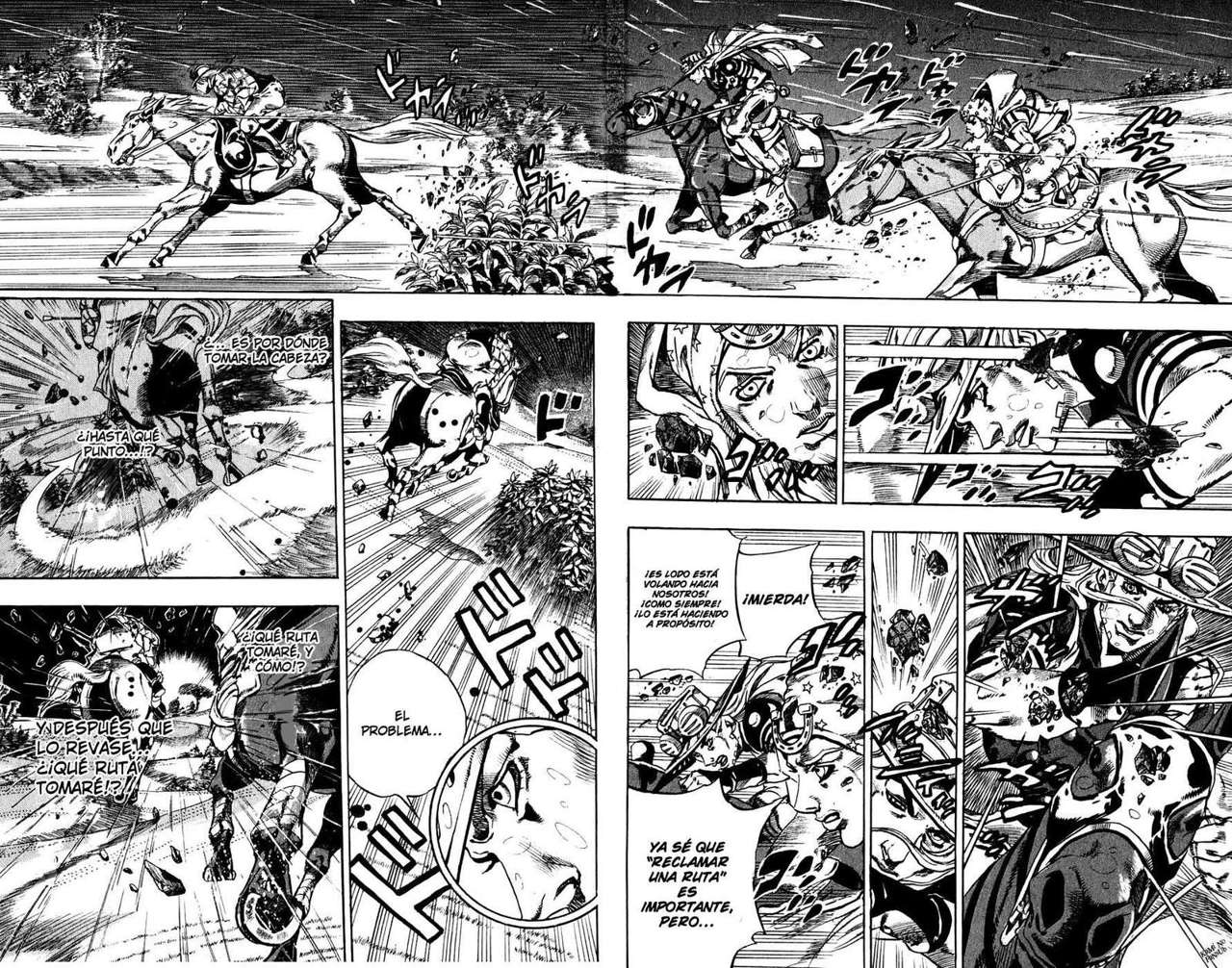 Read JoJo's Bizarre Adventure Parte 7 Steel Ball Run ES Manga Online