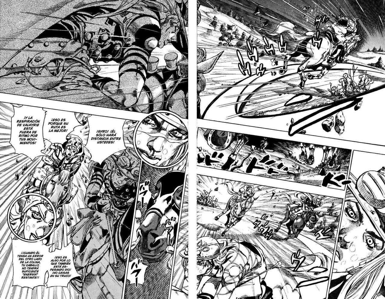Read JoJo's Bizarre Adventure Parte 7 Steel Ball Run ES Manga Online