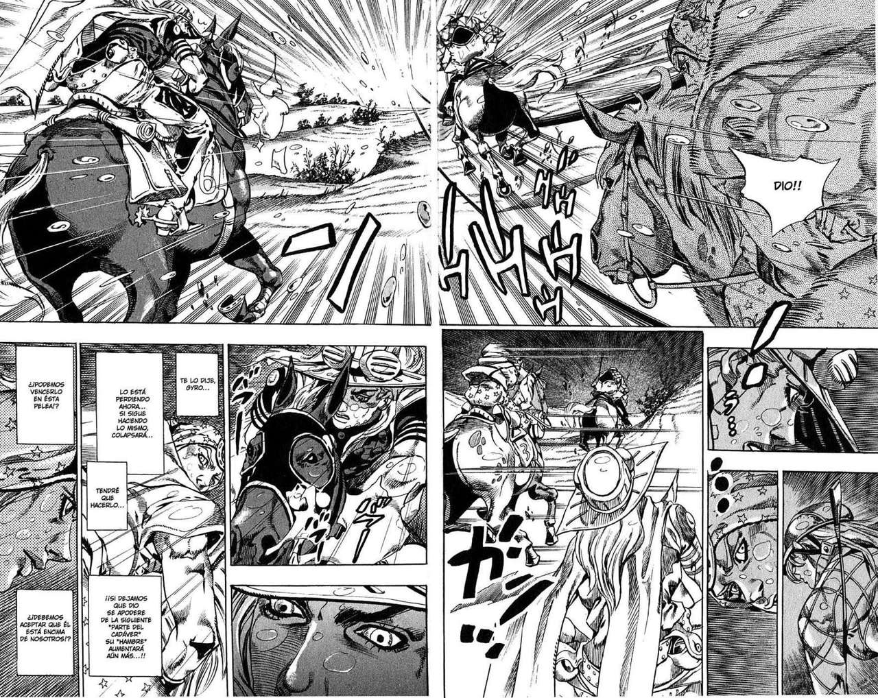 Read JoJo's Bizarre Adventure Parte 7 Steel Ball Run ES Manga Online