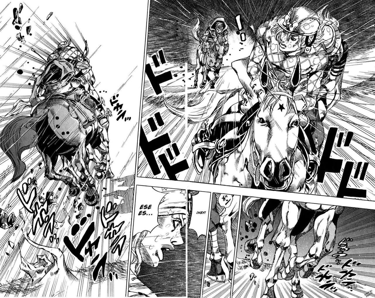 Read JoJo's Bizarre Adventure Parte 7 Steel Ball Run ES Manga Online